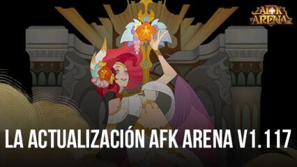 La actualización AFK Arena v1.117 trae nuevos héroes, optimizaciones y más