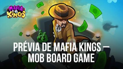 Mafia Kings – Mob Board Game: Comande as ruas e conquiste a cidade em uma batalha de dados pela supremacia da máfia!