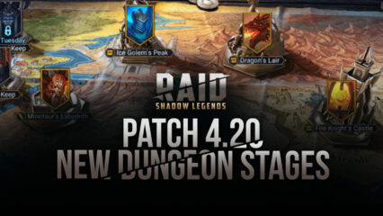 RAID: Shadow Legends Patch 4.20 – New Dungeon Stages, Void Champion Rebalances, and A.I Improvements