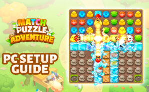 How to Play Match Puzzle Adventure on PC with BlueSacks