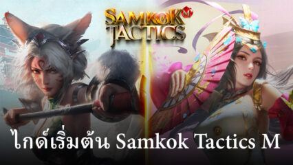 คู่มือเริ่มต้นเล่น Samkok Tactics M สำหรับผู้เล่นใหม่