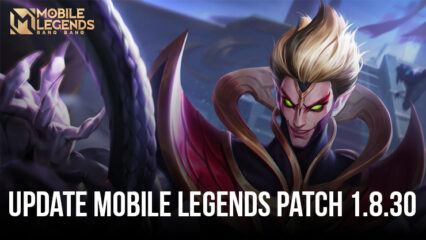 Update Mobile Legends Patch 1.8.30: Penyesuaian Hero dan Battle Field, Skin baru, dan Banyak Lagi