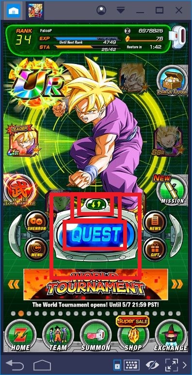 Dragon Ball Z Dokkan Battle: Guida per le Missioni e gli Eventi