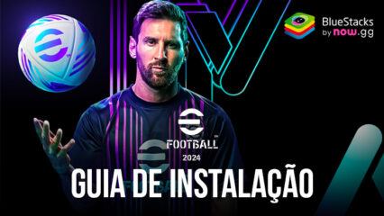 Como Jogar eFootball™ 2024 no PC com o BlueStacks