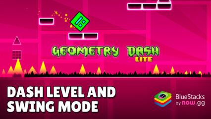 Experience Geometry Dash Lite 2.2’s Thrilling ‘Dash’ Level and ‘Swing’ Mode on BlueStacks