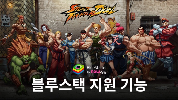 블루스택의 독점적인 기능으로 PC에서 스트리트 파이터: 듀얼 방치형 RPG 플레이