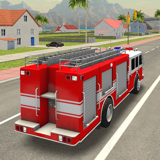 US Firefighter 3D Truck Rescue