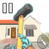Granny Kick Neighbor - Gun Shooter: Shooting Games