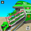 Army Car Transport Truck Games
