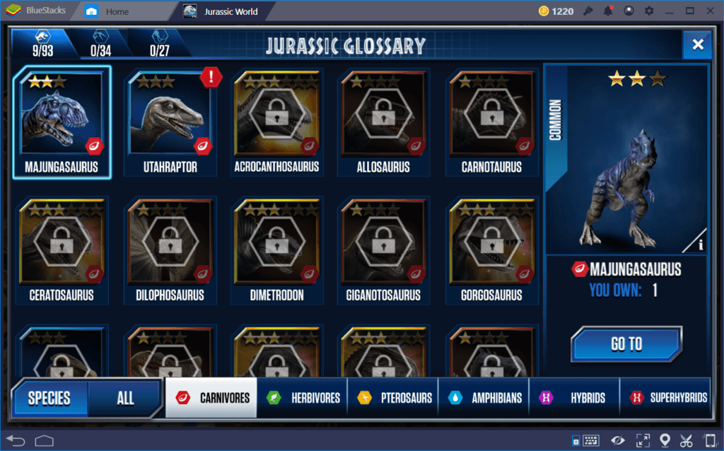 The Best Dinosaurs in Jurassic World The Game BlueStacks