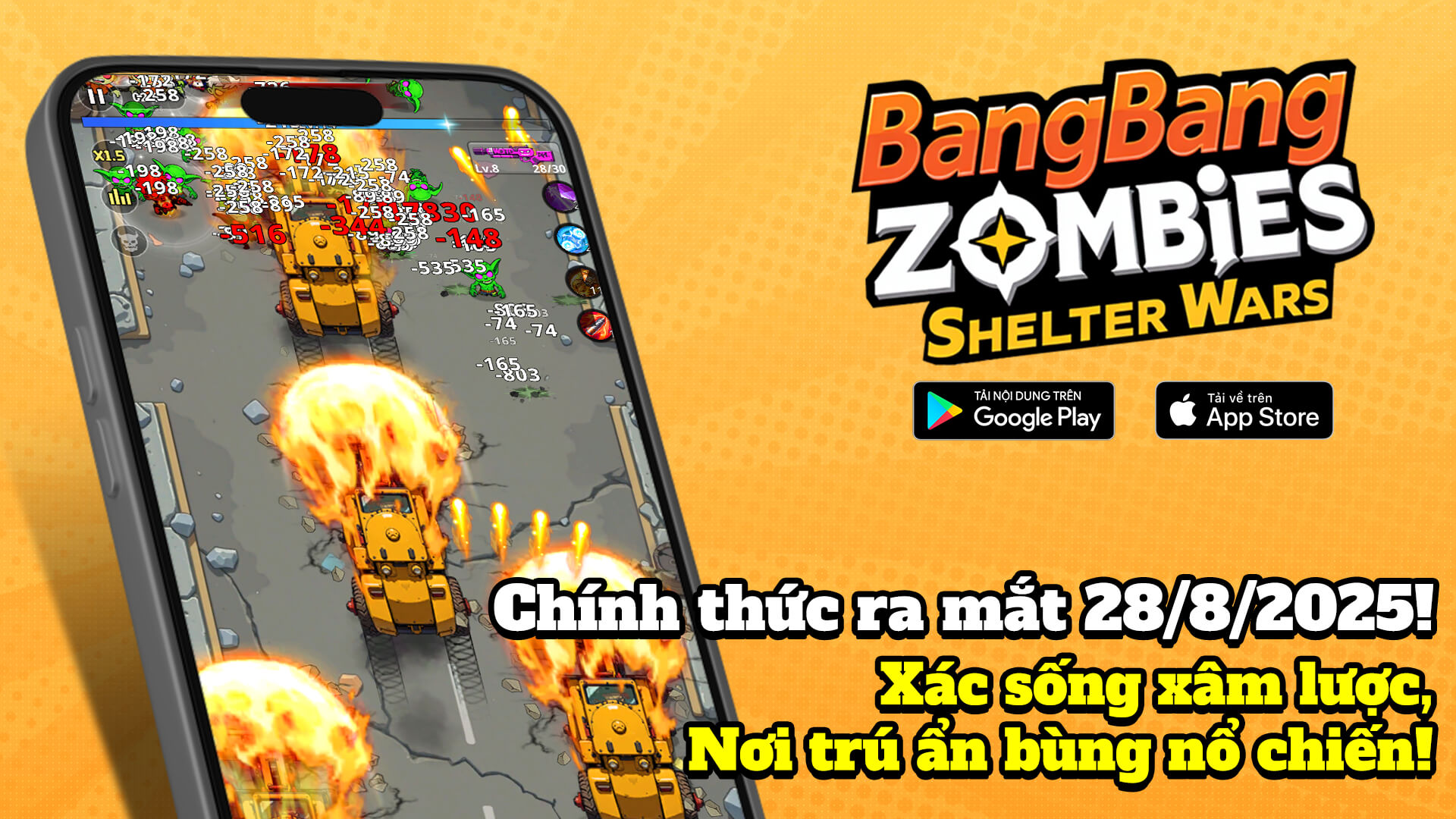 Trò chơi Sinh tồn Zombie 2025 — Bảo vệ nơi trú ẩn, chiến đấu với lũ zombie!