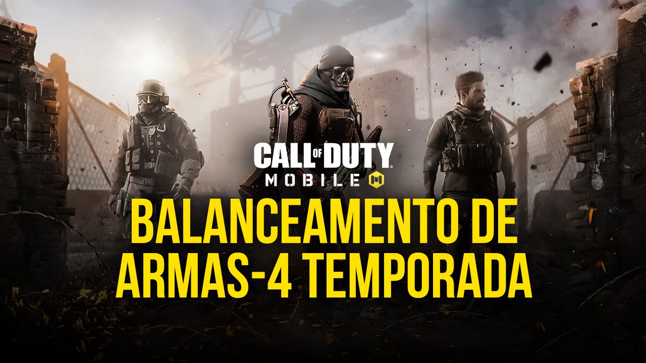 Que armas usar na quarta temporada de Call of Duty: Mobile