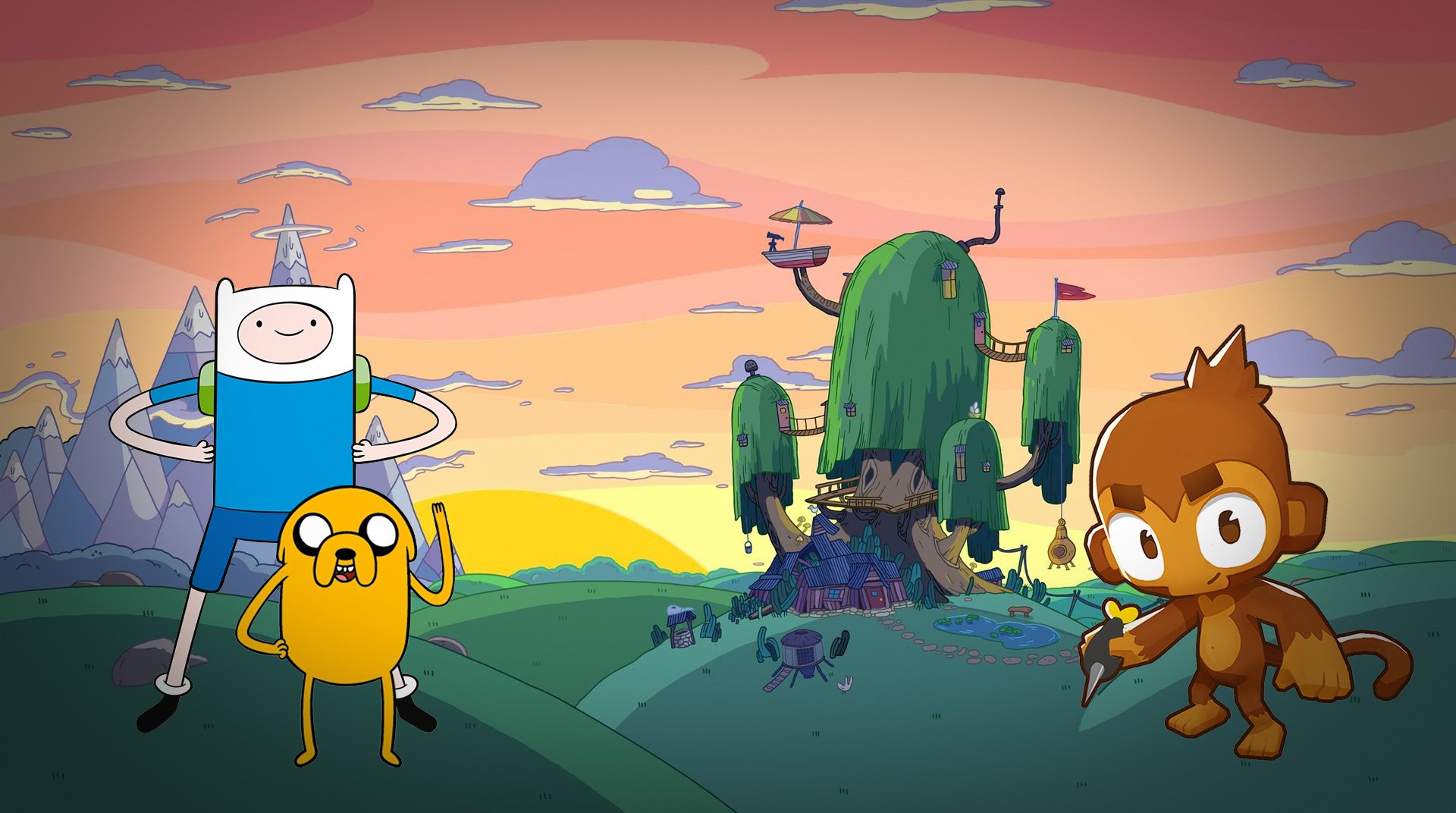 Скачать и играть в Bloons Adventure Time TD на ПК или Mac с (Эмулятор)