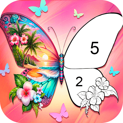 X Art Color – Color by number