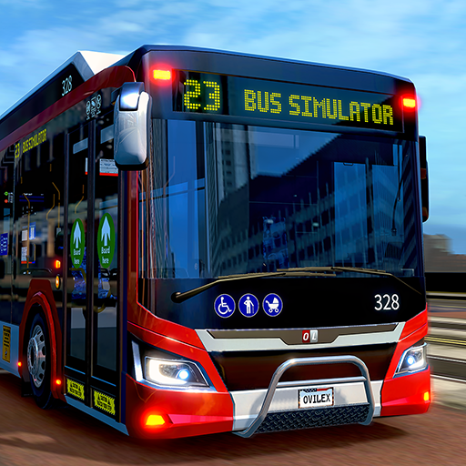 Imagem promocional do Bus Simulator 2023 para PC e Mac.