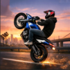 Moto Bike Wheelie Rider Stunt