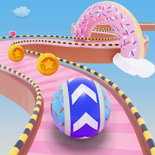 Candy Ball Run – Rolling Games