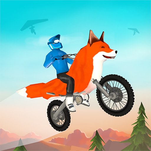 Airborne Motocross Bike Racing
