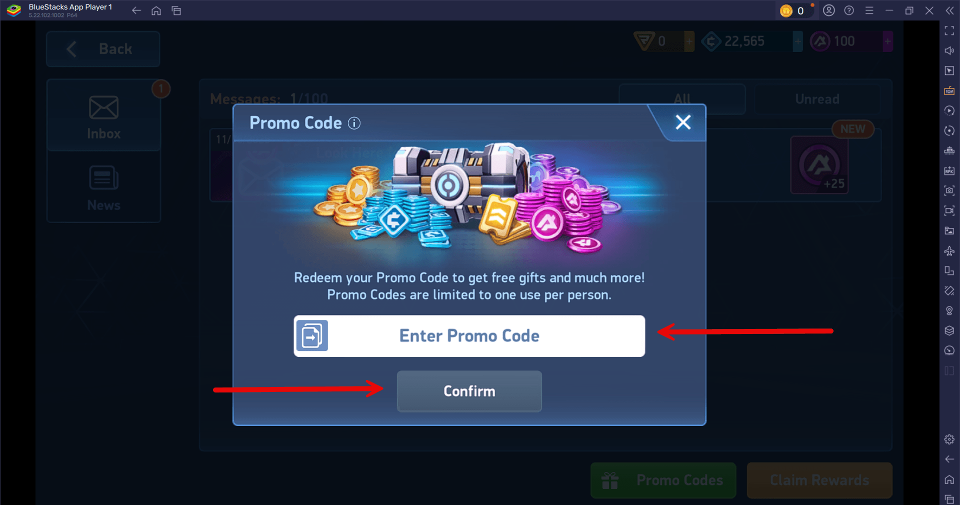 Mech Arena - Redeem Codes for December 2025