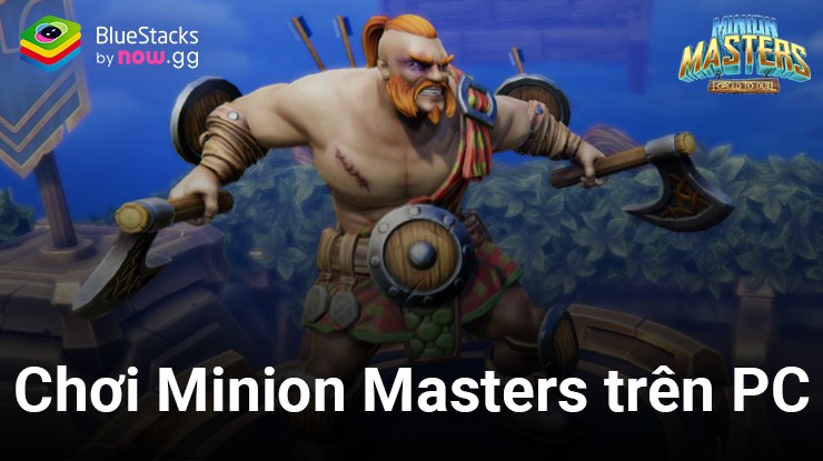 Cùng chơi game chiến thuật thủ thành đối kháng Minion Masters trên PC với BlueStacks