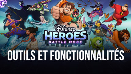 Disney Heroes: Battle Mode sur PC – Jouez sur BlueStacks et Accédez des Outils et Fonctionnalités Exclusives