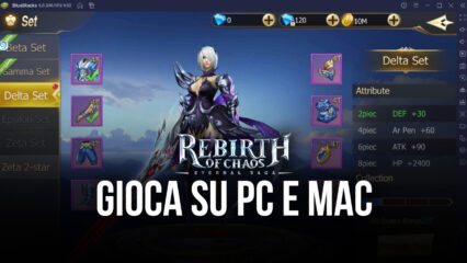 Come giocare Rebirth of Chaos: Eternal Saga su PC con BlueStacks