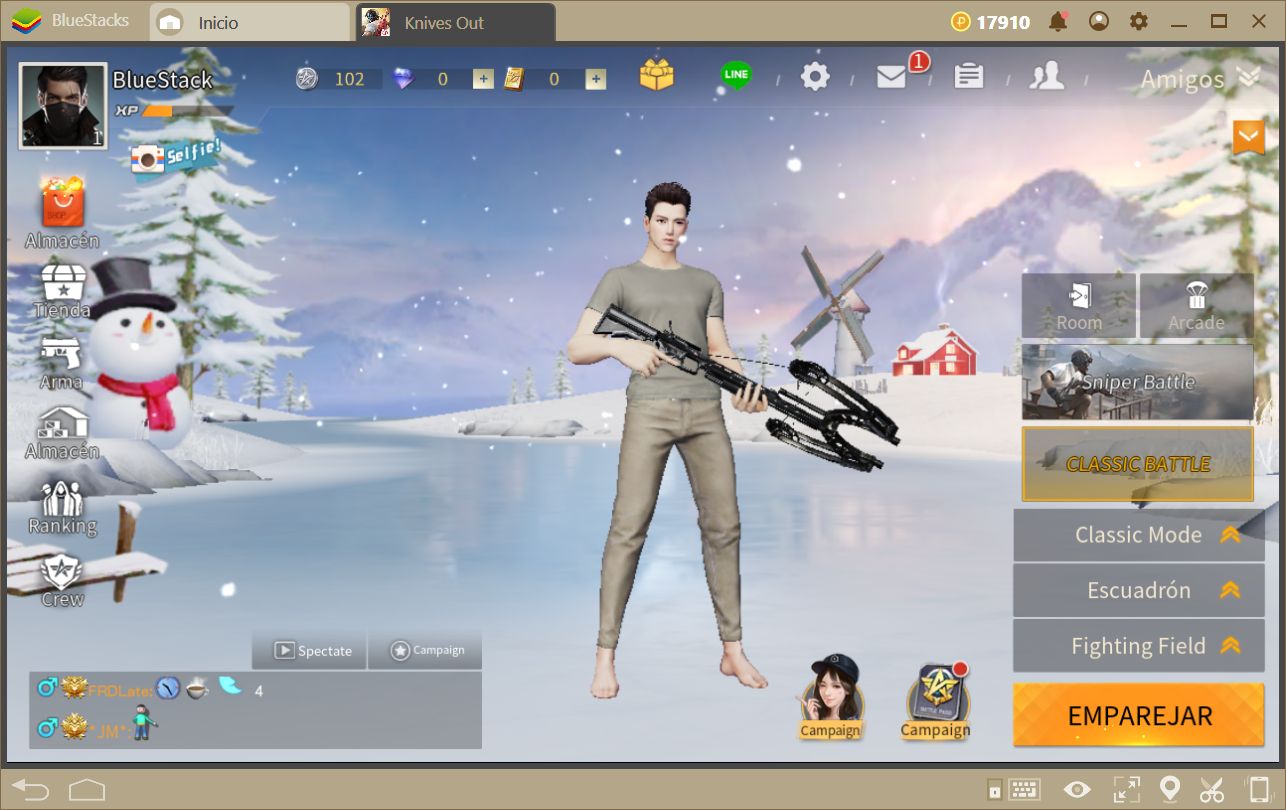 Guia De Armas Para Knives Out Bluestacks 4