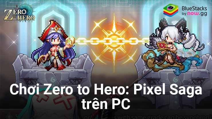 Chơi Zero to Hero: Pixel Saga trên PC: Sắm vai anh hùng từ… nhân viên văn phòng