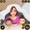 Twins Mother Simulator Game 3D