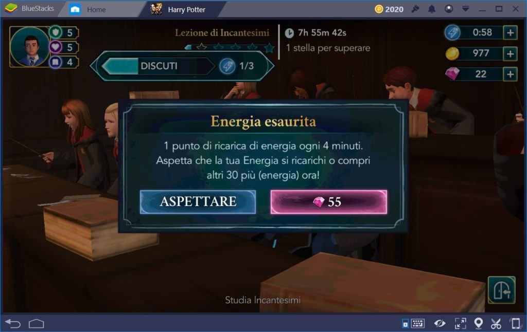 Harry Potter Hogwarts Mystery: Guida dell’Energia