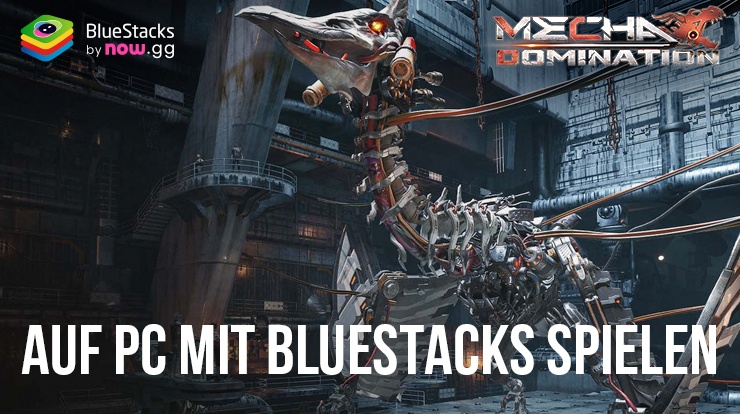 Wie man Mecha Domination: Rampage installiert und auf dem PC mit BlueStacks spielt