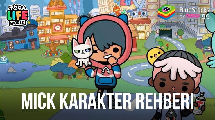 Toca Boca World Oyunundaki Mick Karakteri ile Tanışın, BlueStacks ile Kendi Hikâyenizi Yazın