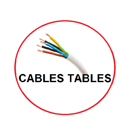 Electrical Cable Table: electrical apps free