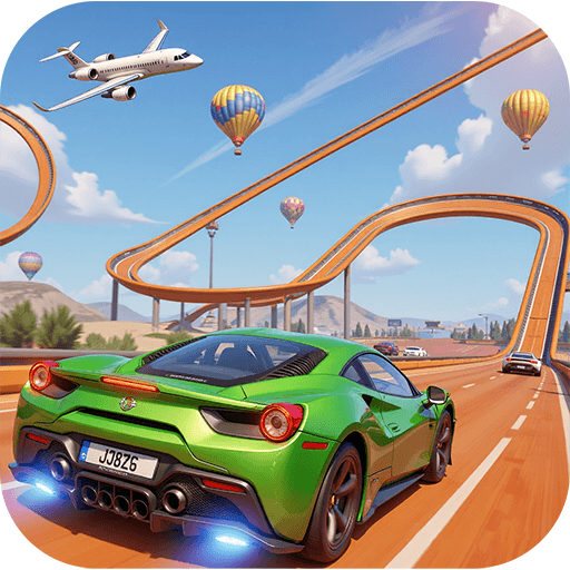 Car Racing: Mega Ramp