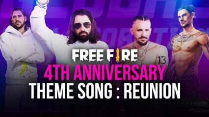 Free Fire 4th Anniversary Theme Song: Reunion by Dimitri Vegas, Like Mike, DJ ALOK and KSHMR