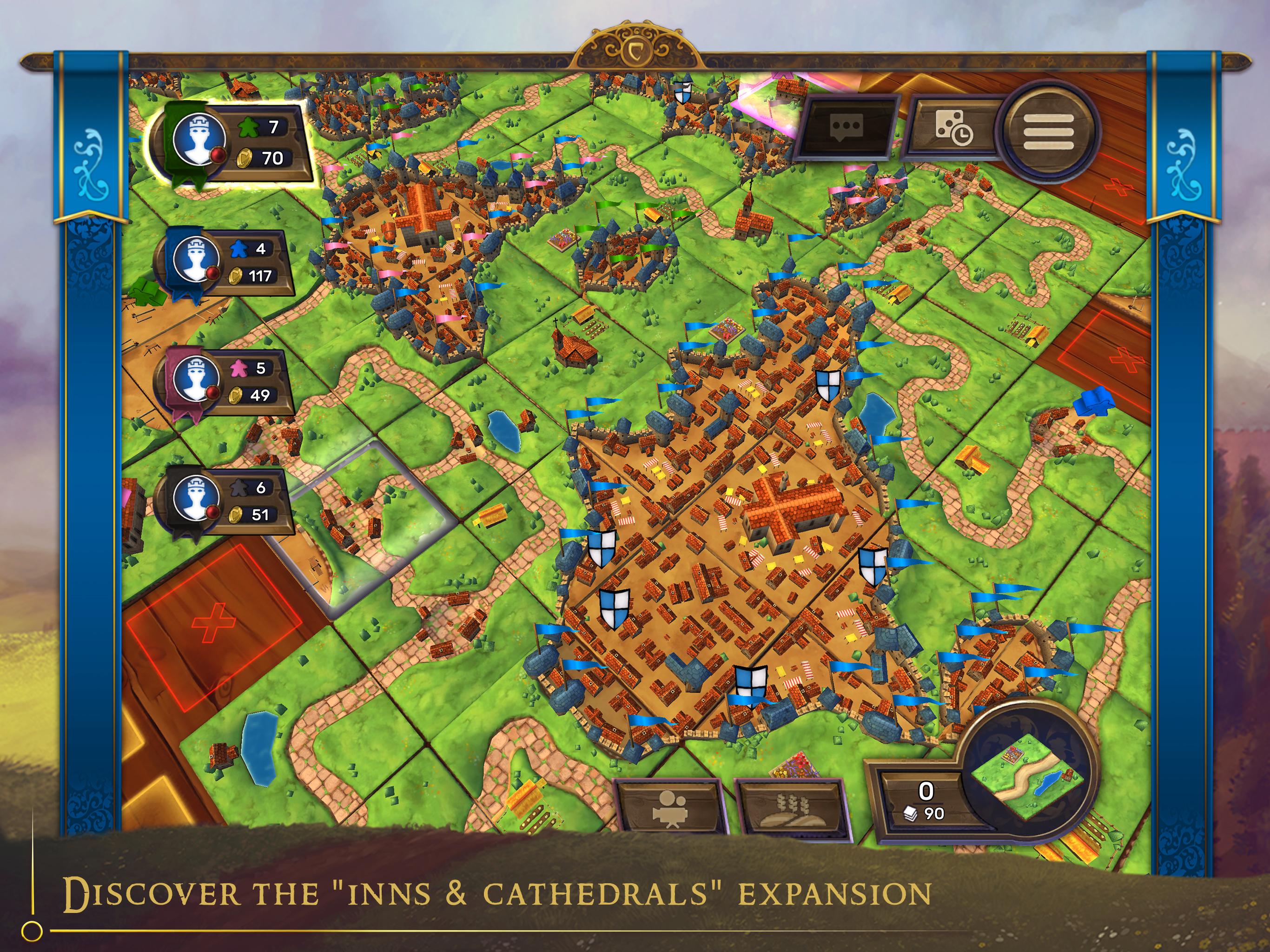 download carcassonne official board game tiles tactics games