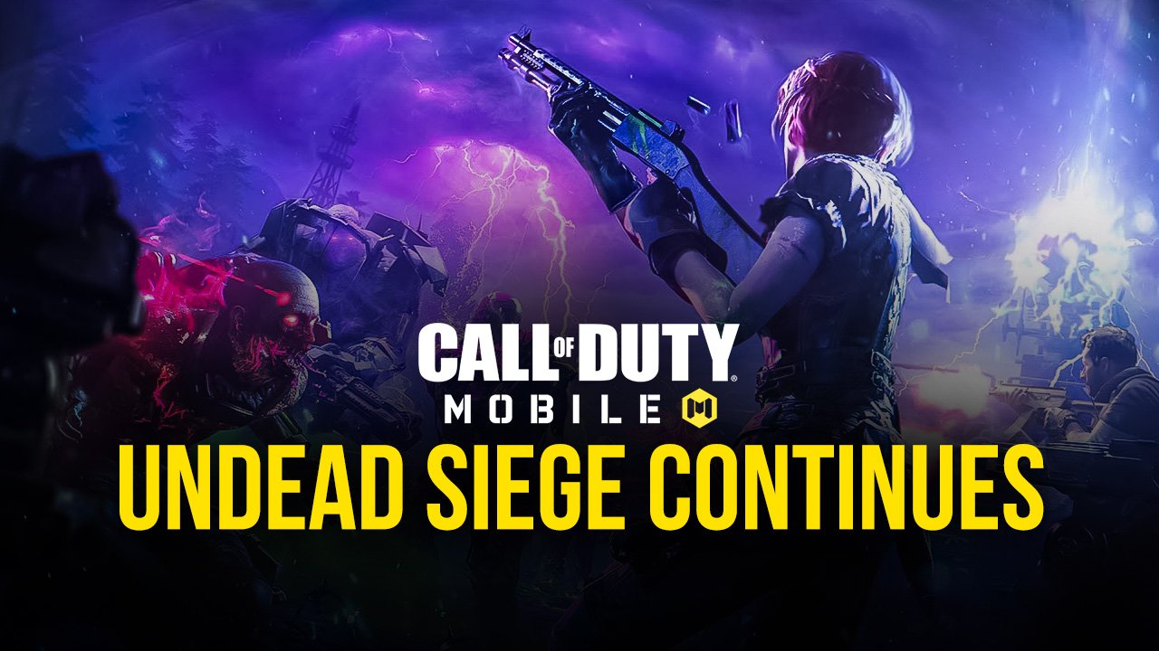 How to play Undead Siege zombies mode in Call of Duty Mobile