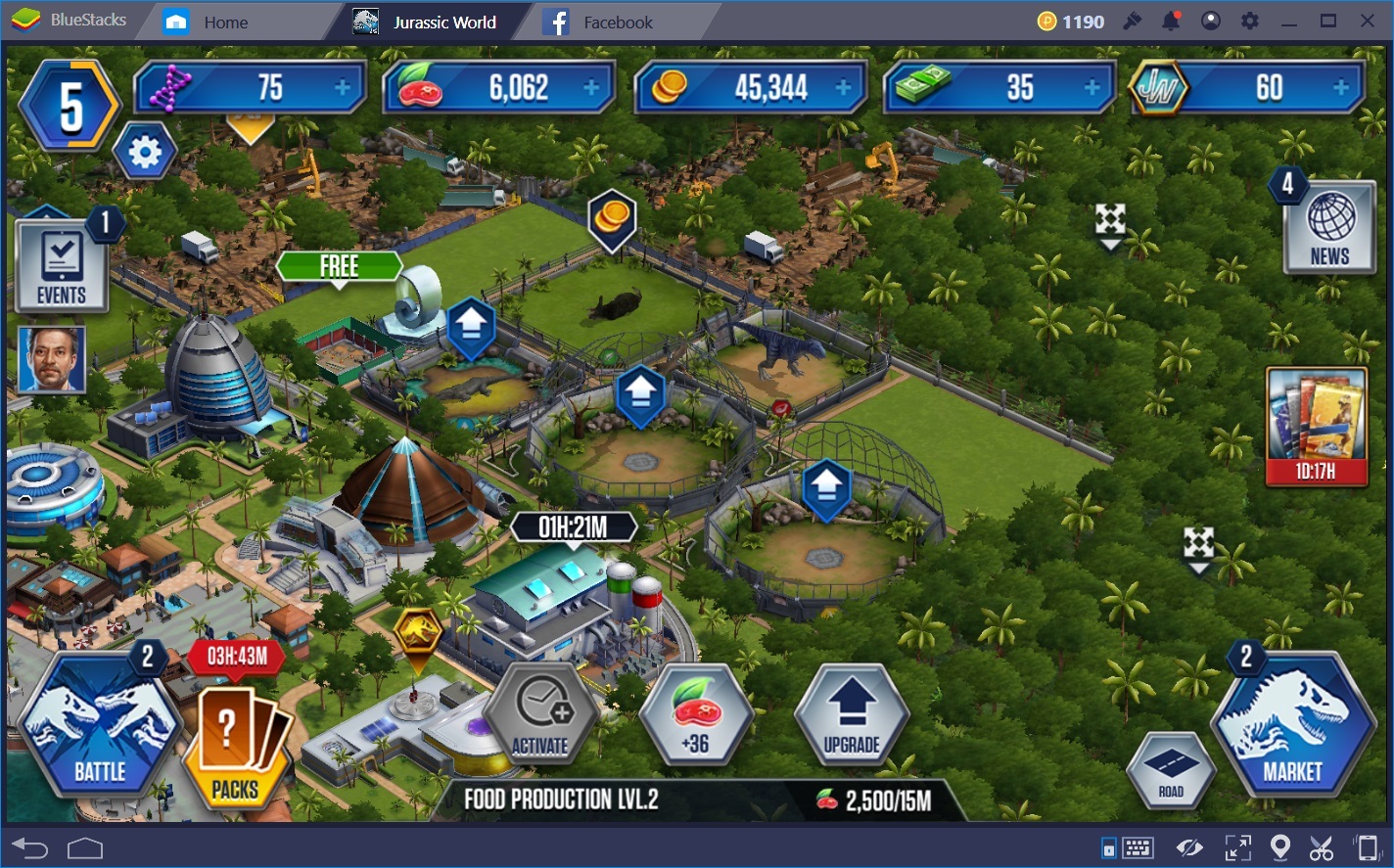 Guide To Managing Resources and Improving Park Economy in Jurassic World: The Game