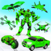 Flying Police Drone Robot Car: Eagle Robot Game