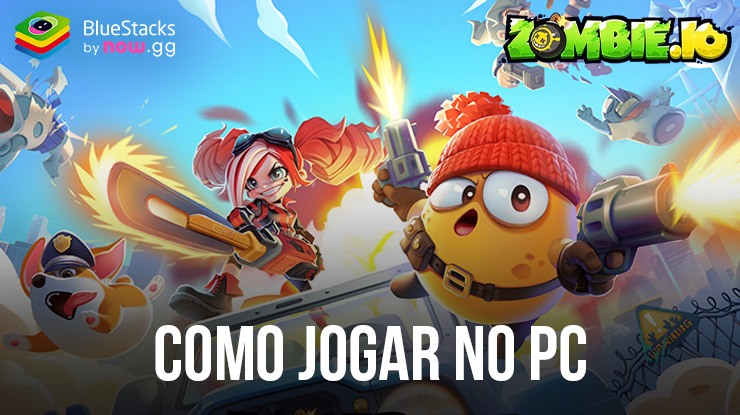 Como jogar Zombie.io – Potato Shooting no PC com o BlueStacks