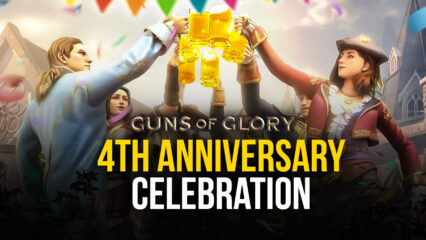 Guns of Glory: The Iron Mask celebrates its 4th Anniversary with numerous events and rewards