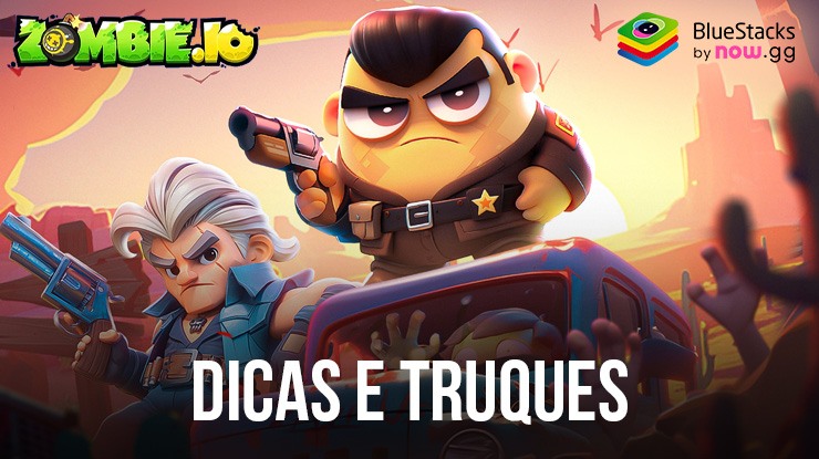 Arrase no Zombie.io com as melhores dicas e truques do BlueStacks