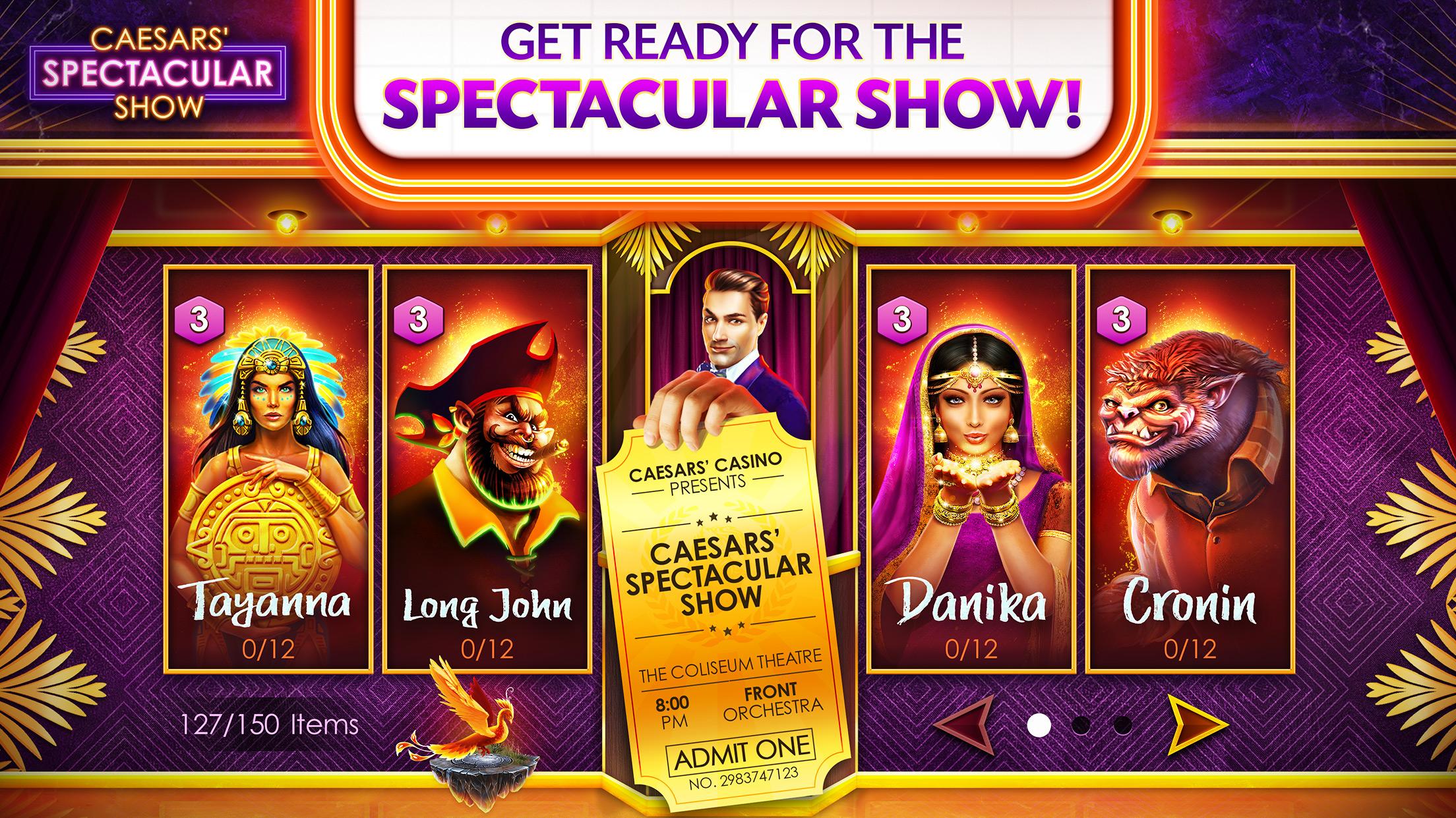 Caesars casino slots free online