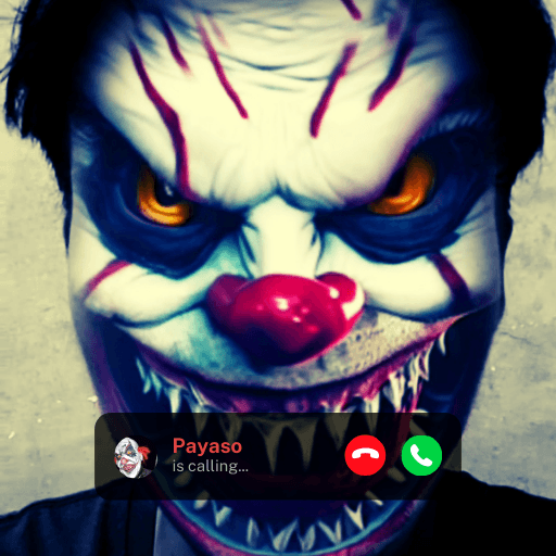 Payaso deep web llamada falsa