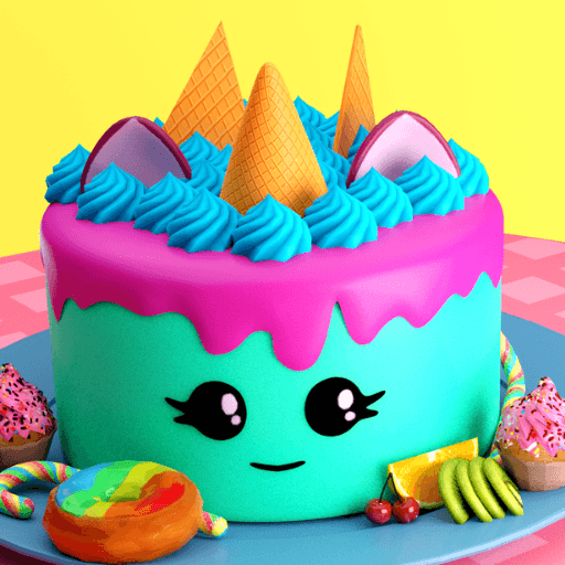 🎂 Cake maker – Unicorn Cooking Games for Girls 🌈