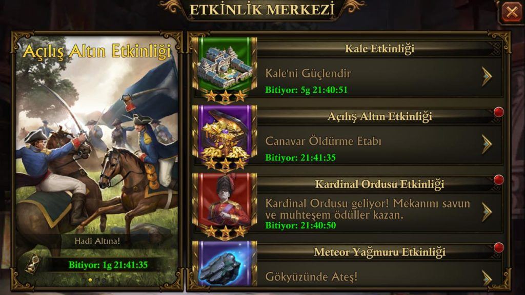 Guns Of Glory Başlangiç Rehberi