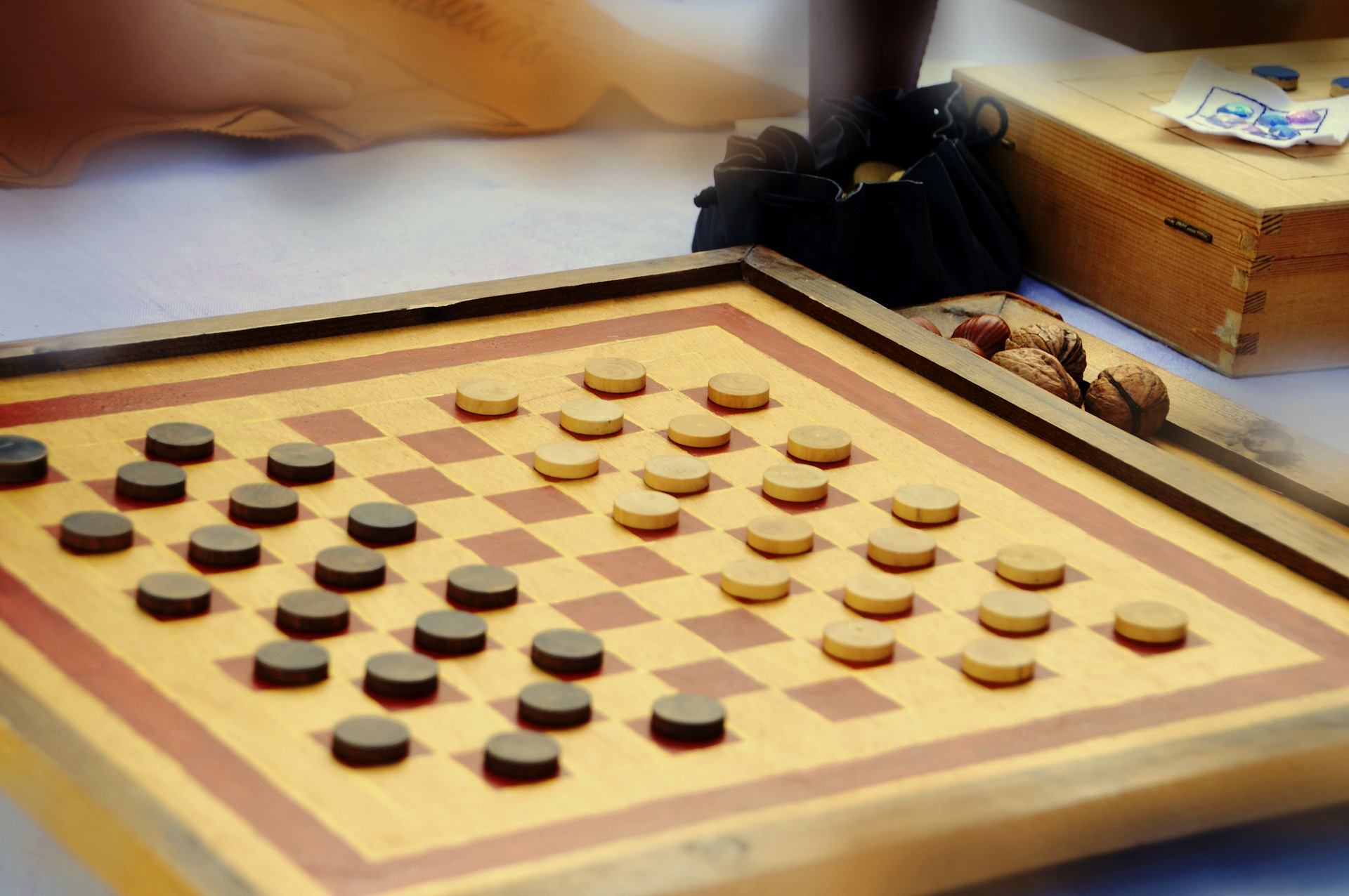 Checkers Board Game