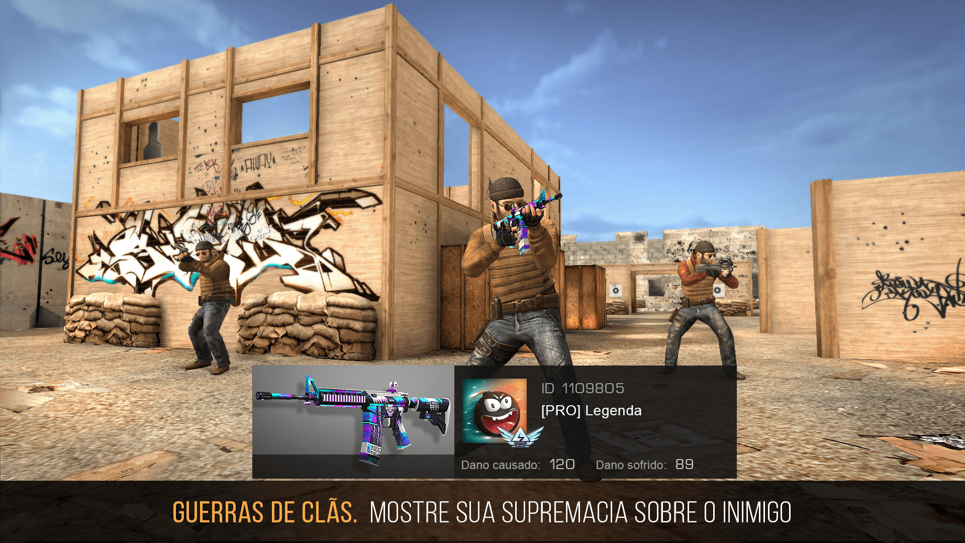 Jogue Standoff 2 no PC com o BlueStacks a 120 FPS