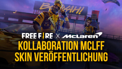 Free Fire veröffentlicht futuristischen MCLFF-Skin als Teil der McLaren-Kooperation