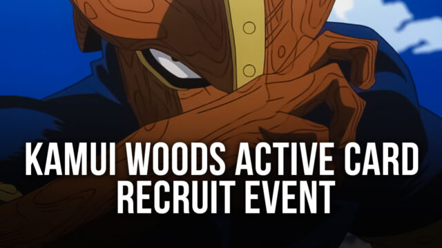 My Hero Academia The Strongest Hero: Kamui Woods Active Card Recruit